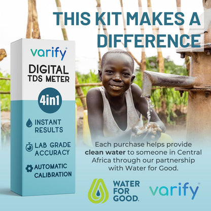 4-in-1 TDS Meter Digital Water Tester