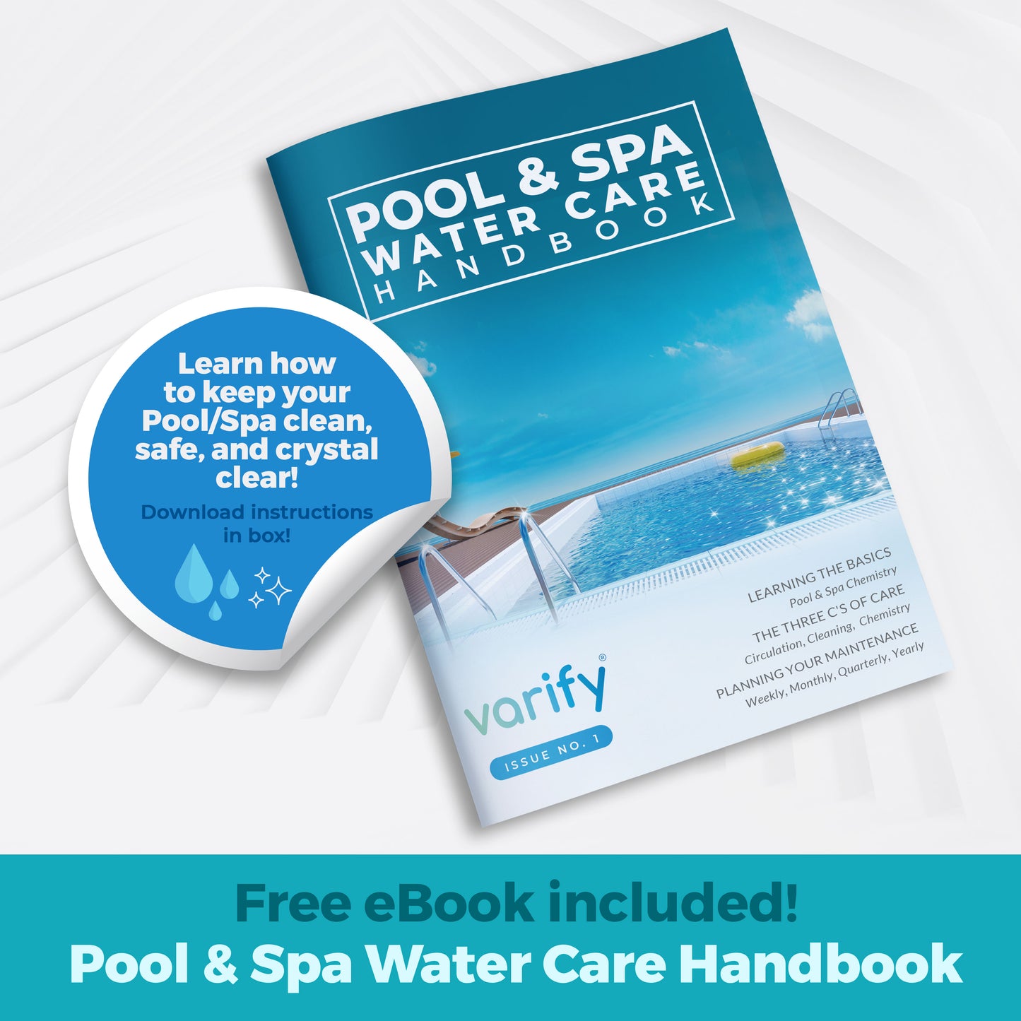 7 in 1 Pool and Spa Test Strips - 100 count